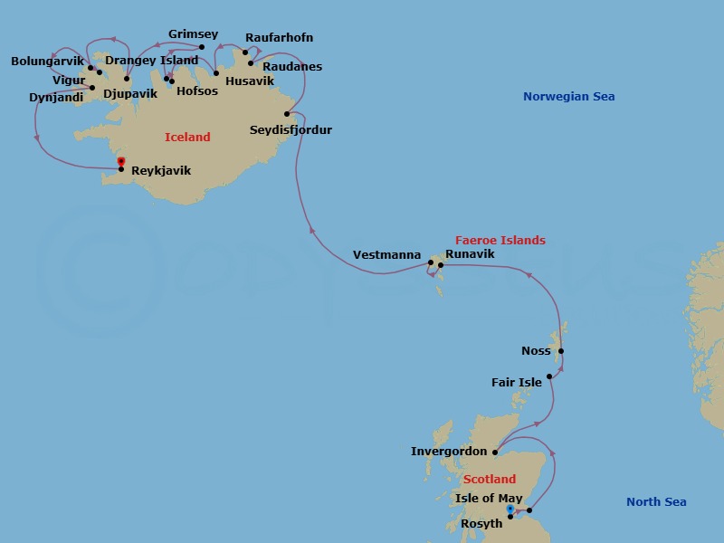 Cruise Map