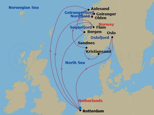 Cruise Map