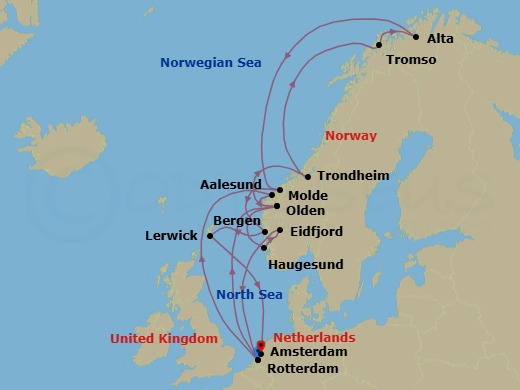 Cruise Map