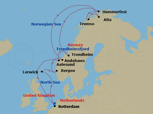 Cruise Map