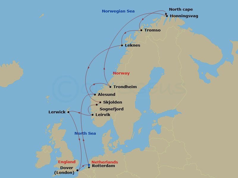 Cruise Map