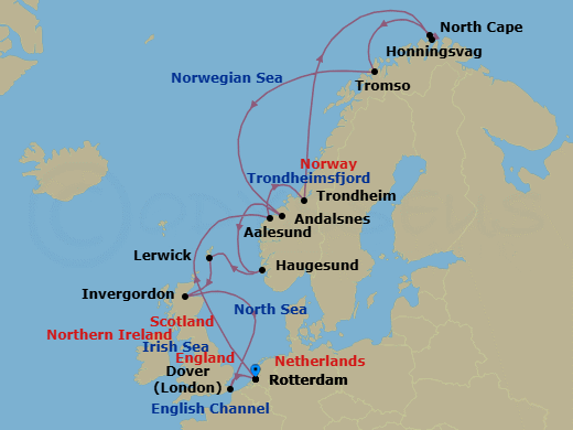 Cruise Map