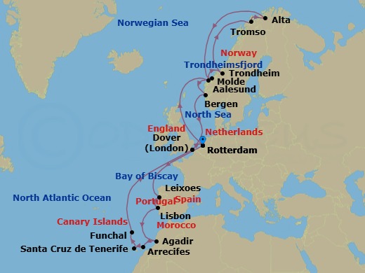 Cruise Map