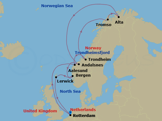 Cruise Map