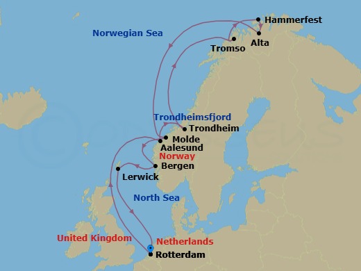 Cruise Map