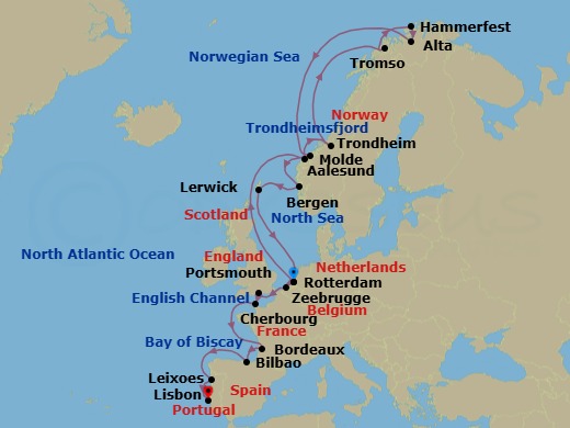 Cruise Map
