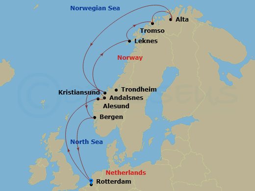 Cruise Map