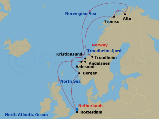 Cruise Map