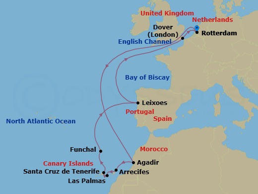 Cruise Map