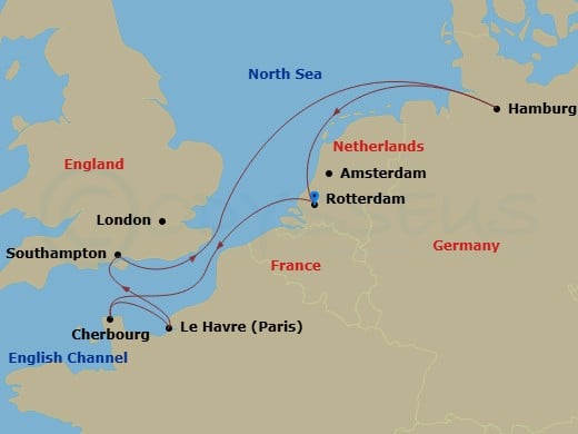 Cruise Map