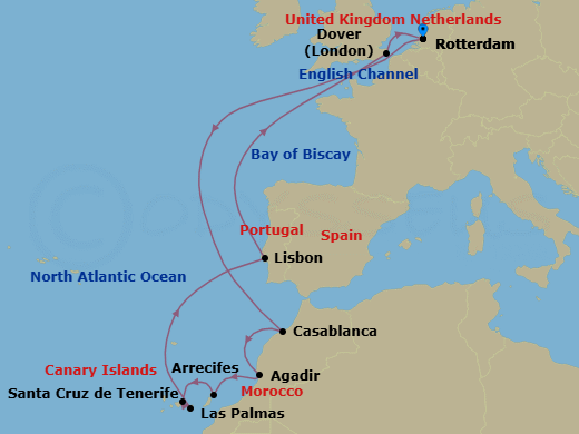 Cruise Map