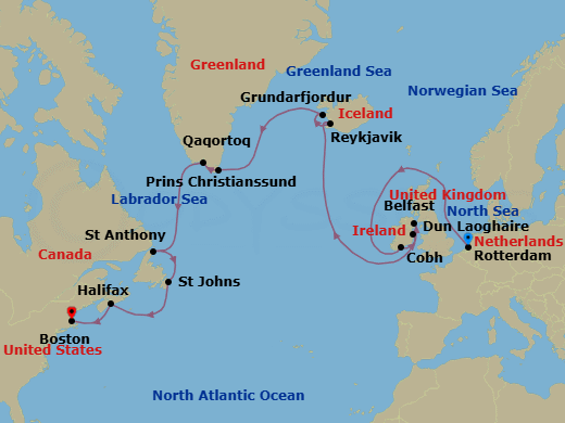 Cruise Map
