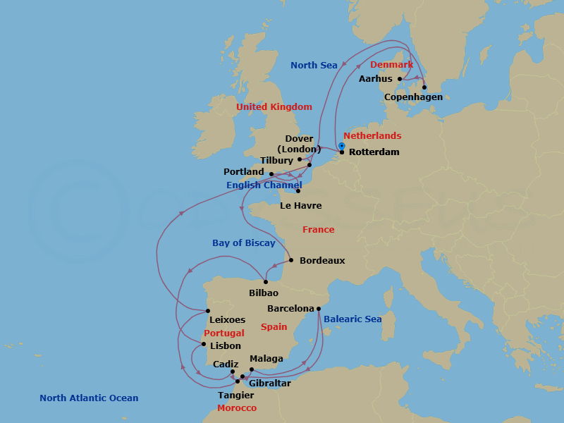 Cruise Map