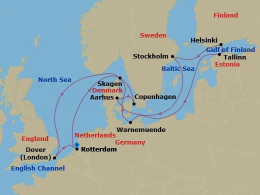 Cruise Map