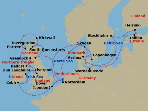 Cruise Map