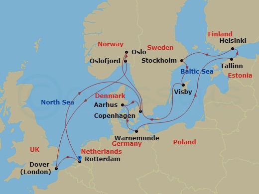 Cruise Map