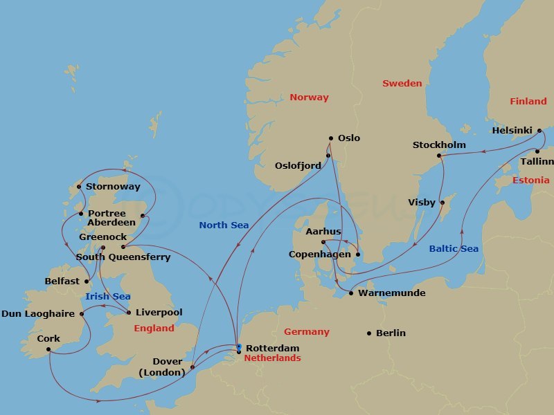 Cruise Map