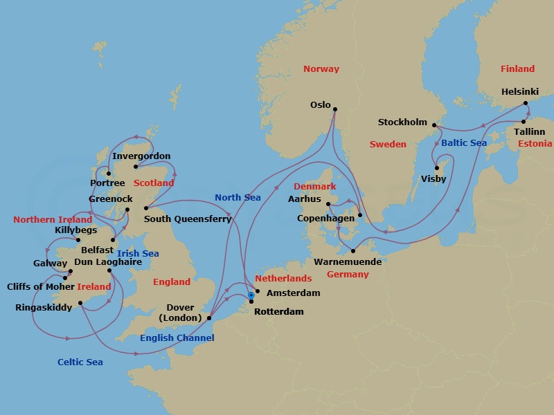 Cruise Map