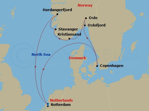 Cruise Map
