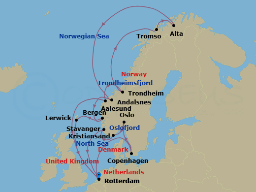 Cruise Map