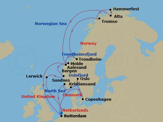 Cruise Map