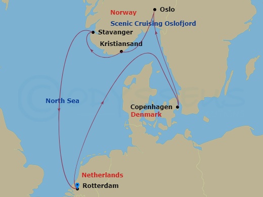 Cruise Map