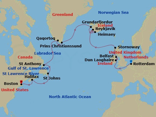 Cruise Map