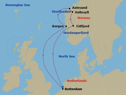 Cruise Map