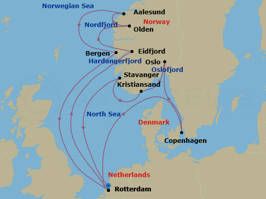 Cruise Map