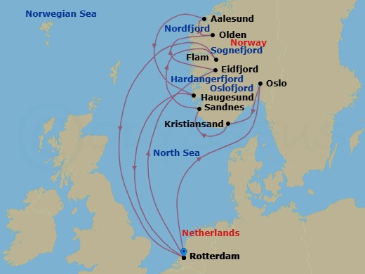 Cruise Map