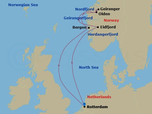Cruise Map