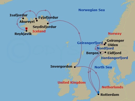 Cruise Map