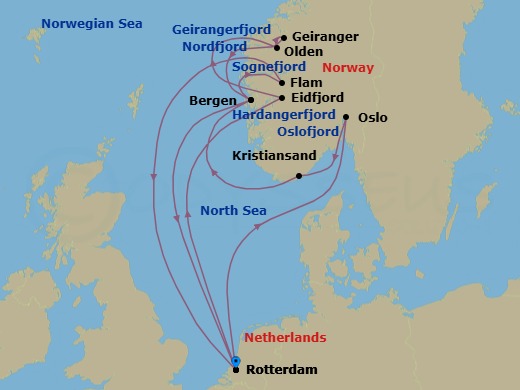 Cruise Map