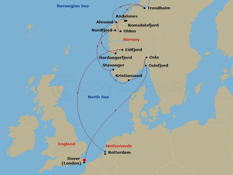 Cruise Map