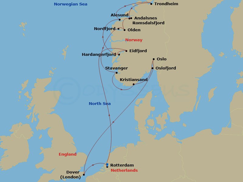 Cruise Map