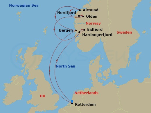 Cruise Map