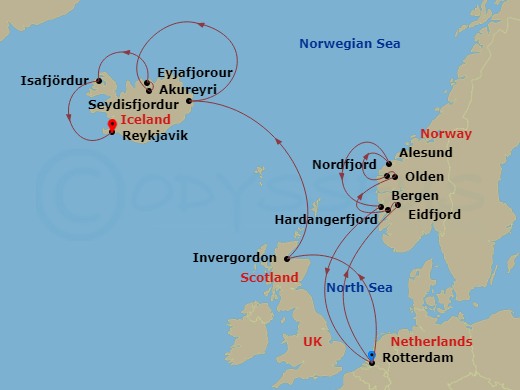 Cruise Map