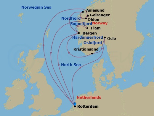 Cruise Map