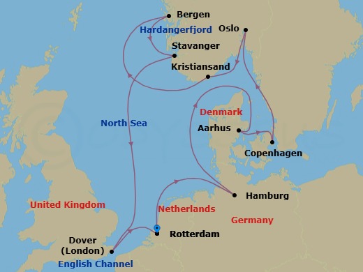 Cruise Map