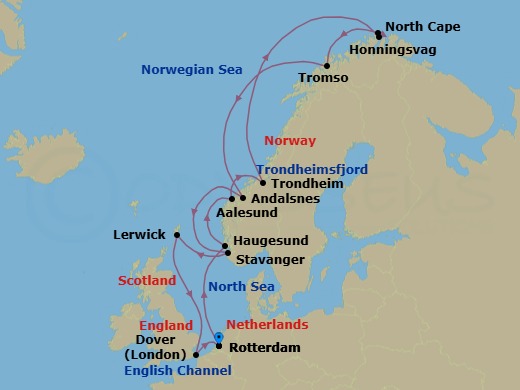 Cruise Map