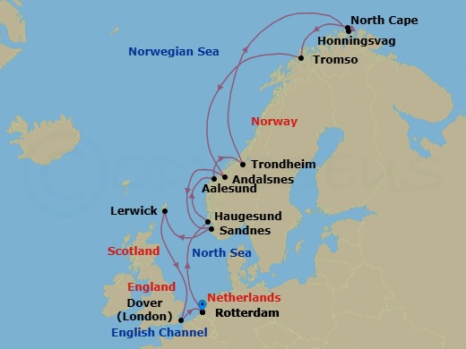 Cruise Map