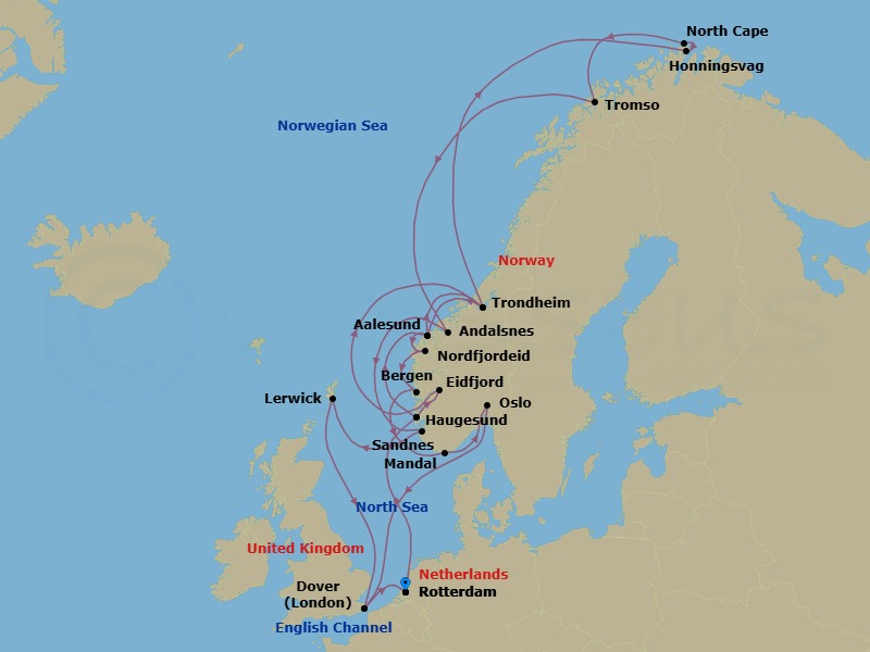 Cruise Map