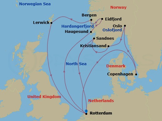 Cruise Map