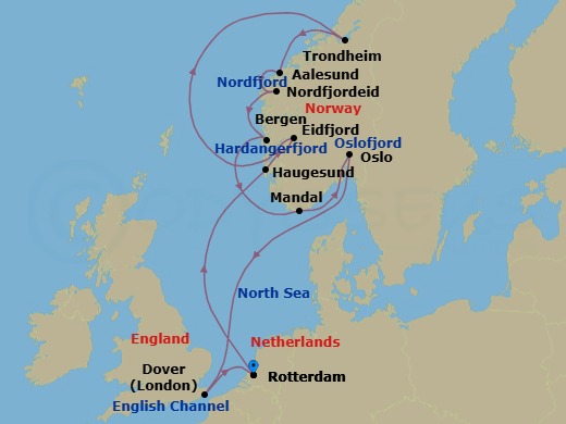 Cruise Map