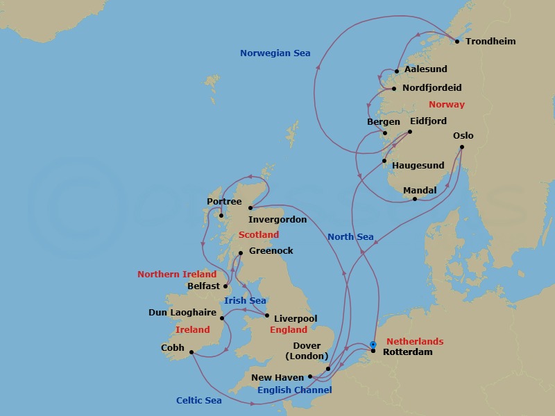 Cruise Map