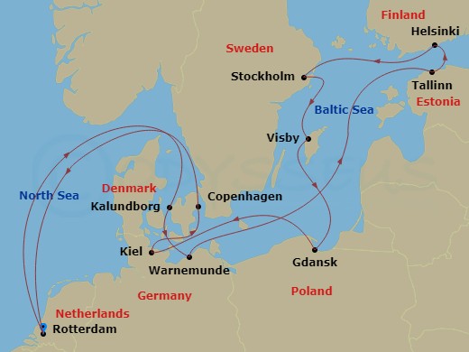 Cruise Map