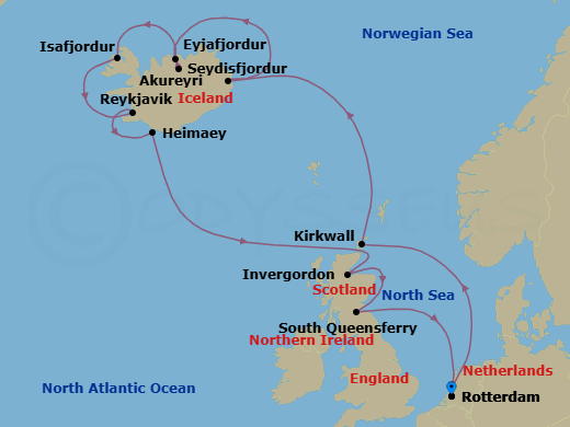 Cruise Map