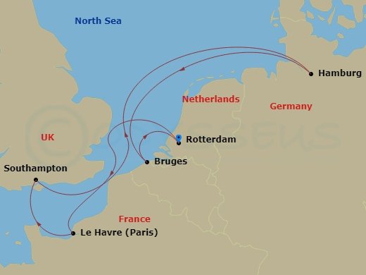 Cruise Map
