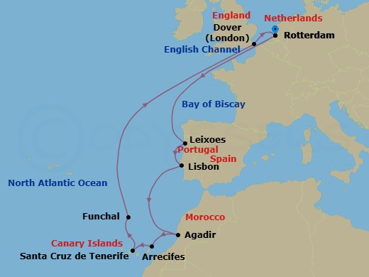 Cruise Map