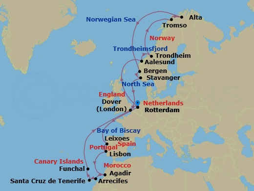 Cruise Map